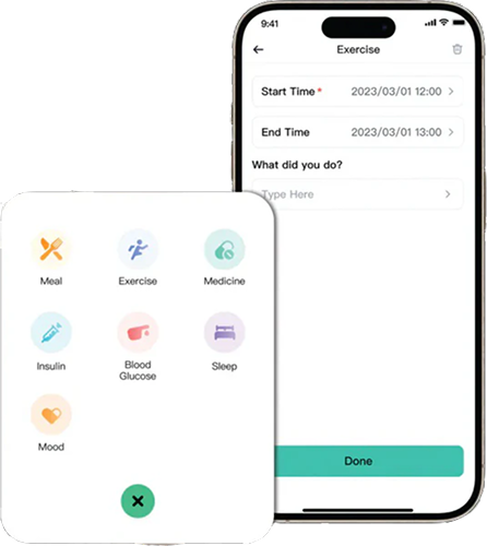 App SIBIONICS - Rastrea tu avance