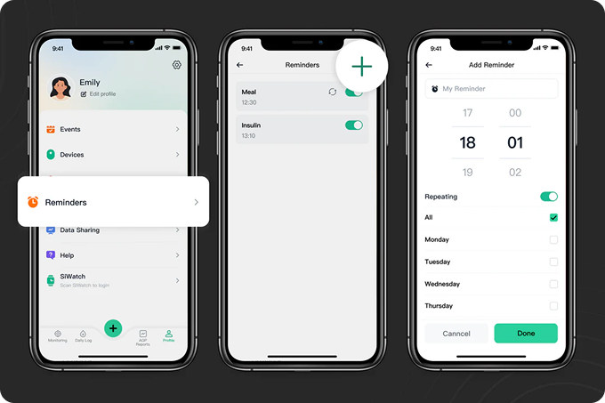 App SIBIONICS - Tu alerta, tu estilo